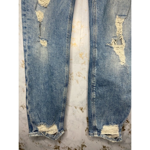 Zara Distressed Jeans Size 4 - Picture 4 of 11